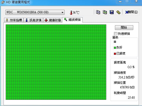 檢測硬碟的健康狀況