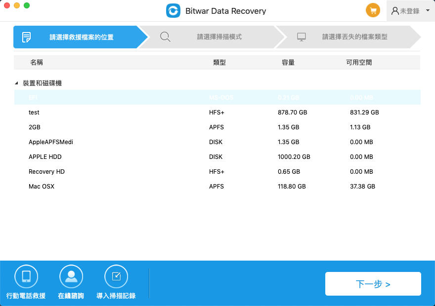 Bitwar mac救援1