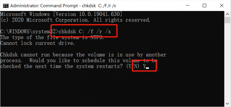 Run-CHKDSK