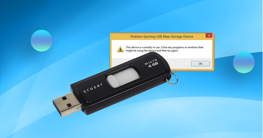 退出 USB Mass Storage Device 時發生問題時怎麼辦