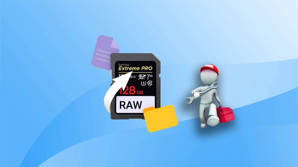 修復RAW SD卡與救援記憶卡檔案的方法