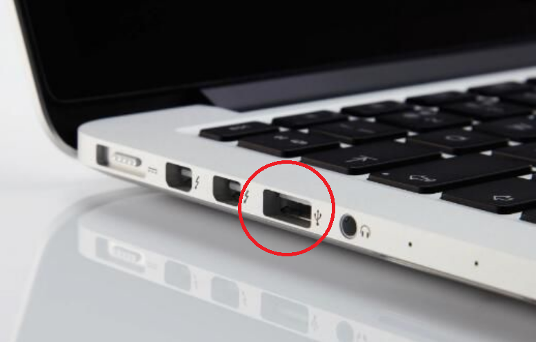 mac電腦的USB接口